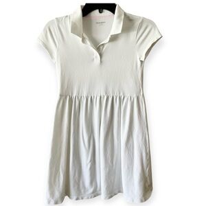 Old Navy White Polo Dress
